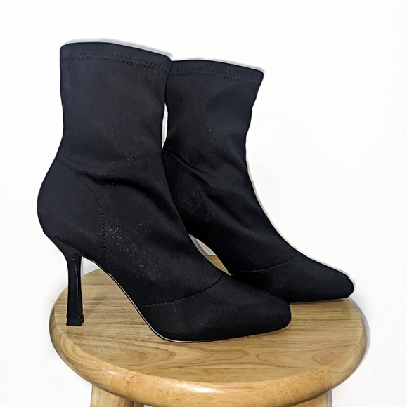 Forever 21 Square-Toe Stiletto Booties - Picture 3 of 7